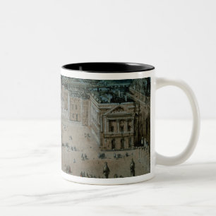 View of Versailles Two-Tone Coffee Mug