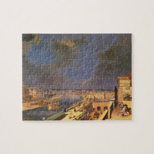 View of Vienna, 1819 (oil on canvas) Jigsaw Puzzle