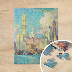 View of Wall Street   Colin Campbell Cooper Jigsaw Puzzle