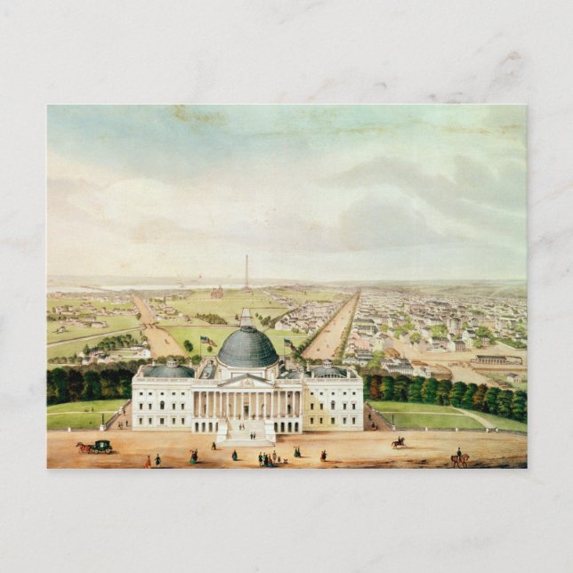 View of Washington Postcard (Front)