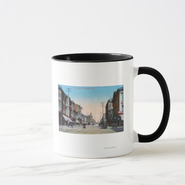 View of Washington Street # 2Oakland, CA Mug (Right)
