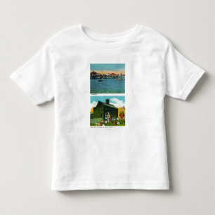 View of Waterfront, Old Ivy Cottage on Liberty Toddler T-shirt
