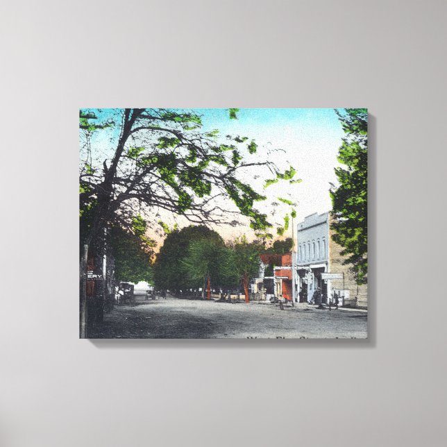 View of West Elm StreetLodi, CA Canvas Print (Front)