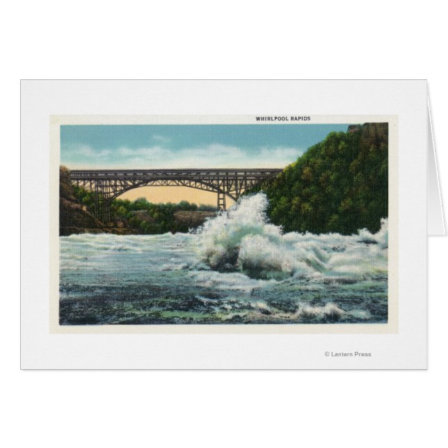 View of Whirlpool Rapids Bridge and Whirlpool (Front Horizontal)
