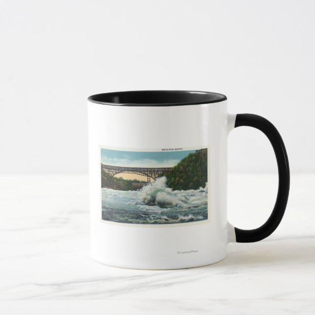 View of Whirlpool Rapids Bridge and Whirlpool Mug (Right)