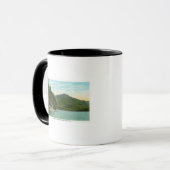 View of Whiteface Mountain from Moose Island Mug (Front Left)