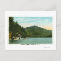View of Whiteface Mountain from Moose Island