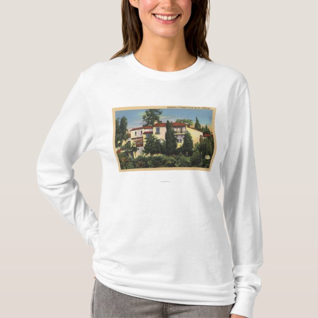 View of William Powell's Residence T-Shirt (Front)