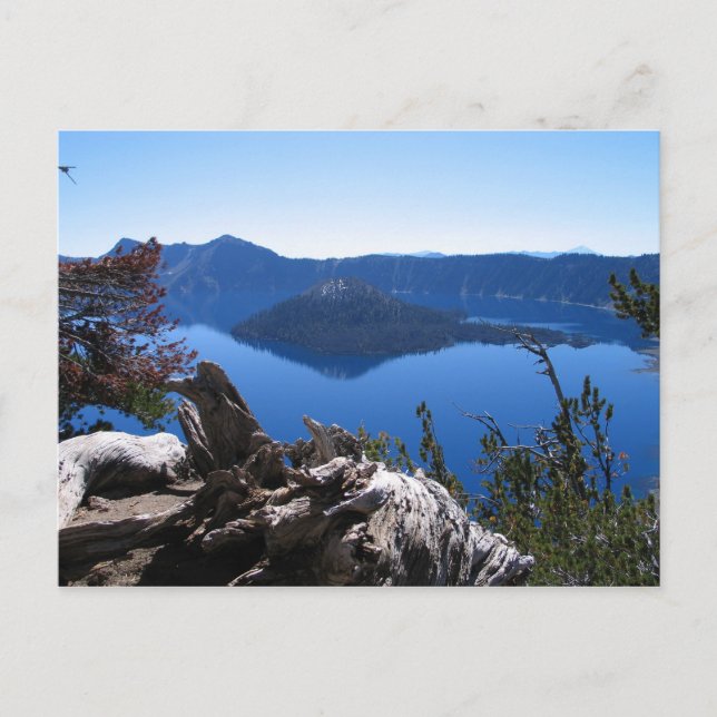 View of Wizard Island Postcard (Front)
