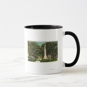 View of World War, Revolutionary War Memorials Mug