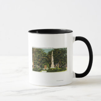 View of World War, Revolutionary War Memorials Mug