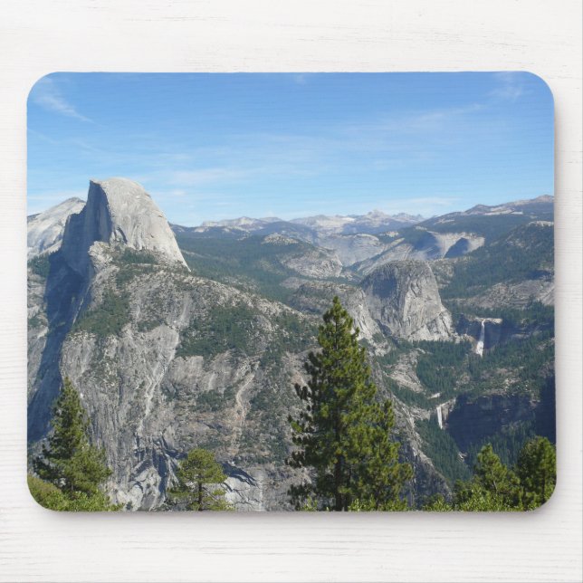 View of Yosemite from Glacier Point, CA Mouse Pad (Front)