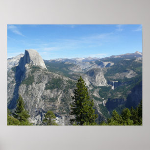 View of Yosemite from Glacier Point, CA Poster