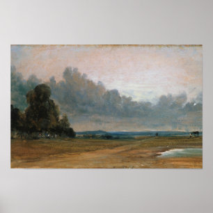 View on Hampstead Heath – John Constable Poster