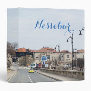 View on Old Town of Nesebur Binder