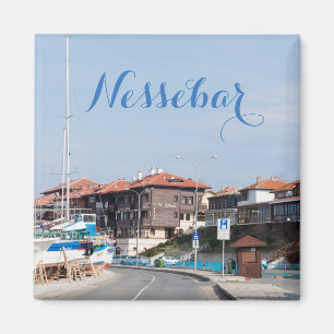 View on Old Town of Nesebur Magnet