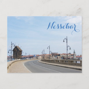 View on Old Town of Nesebur Postcard