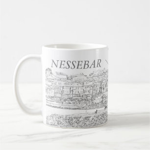 View on Old Town of Nessebar Coffee Mug
