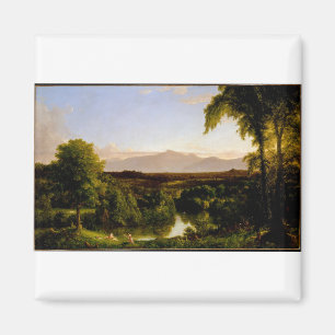 View on the Catskill Early Autumn Enhanced Magnet