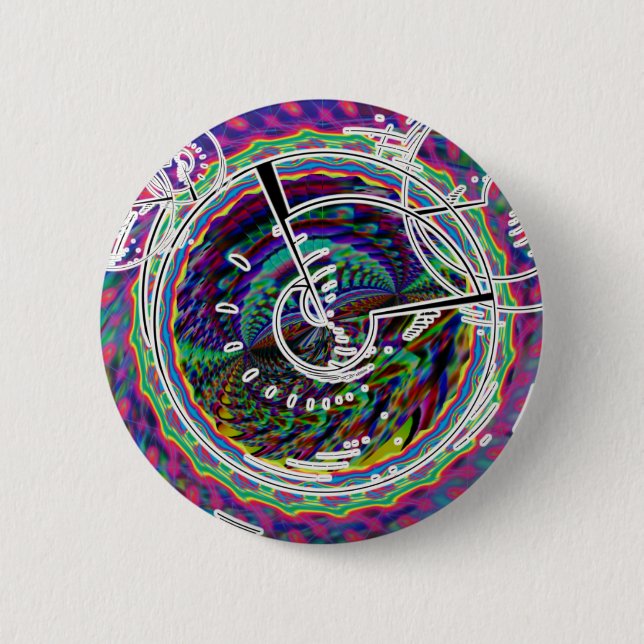 View out Spaceship Window Button (Front)