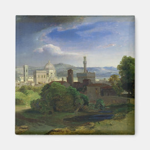 View over Florence, c.1829 Magnet