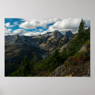 View over Middle and Lower Thornton Lakes Poster