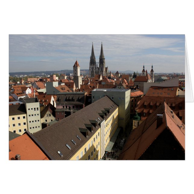 View Over Regensburg, Germany (Front Horizontal)