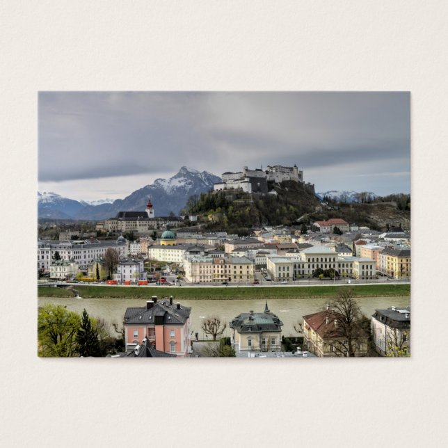 View Over Salzburg Austria (Front)