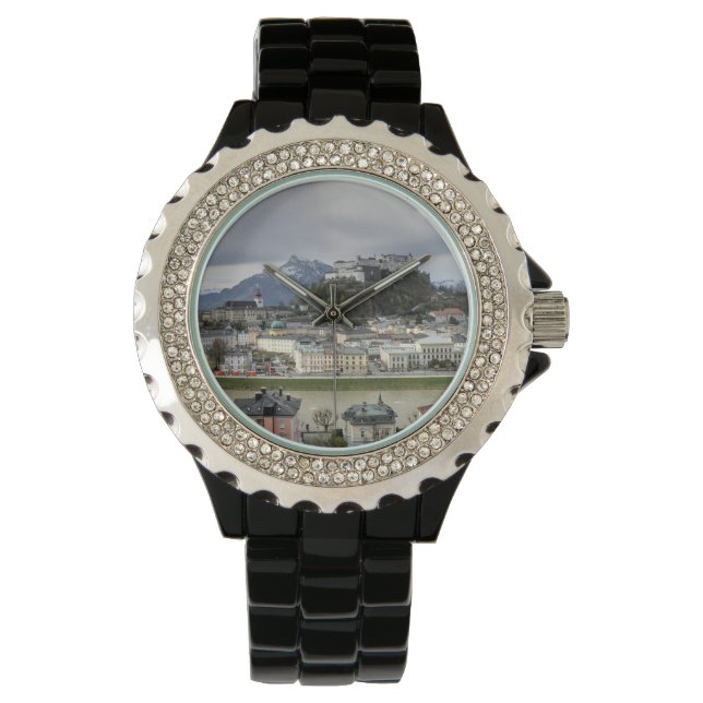 View Over Salzburg Austria Watch (Front)