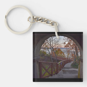 View seen from inside the Bannerman Residence Keychain