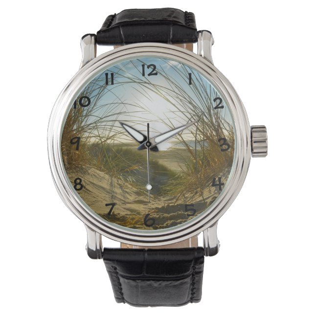 View through the dunes   - watch (Front)