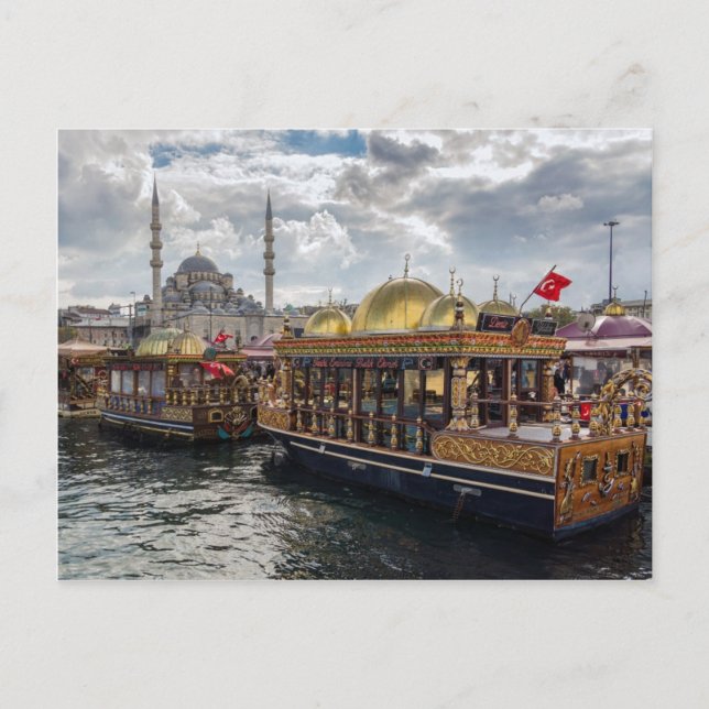 View to Istanbul (Turkey) Postcard (Front)