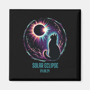 View Totality April 8 2024 Astronomy Cat Lover Sol Magnet