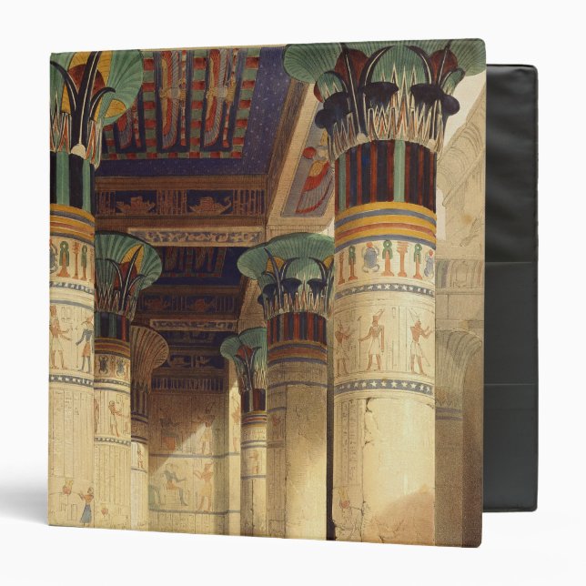 View under the Grand Portico, Philae Binder (Front/Inside)