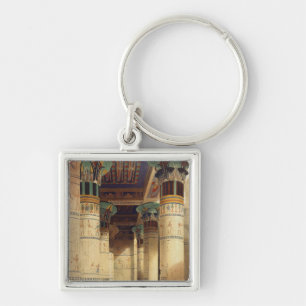View under the Grand Portico, Philae Keychain