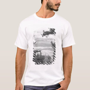 View west from crest of Sandia, Mountains, T-Shirt