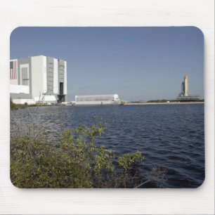 Viewed across the basin, Space Shuttle Atlantis Mouse Pad