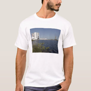 Viewed across the basin, Space Shuttle Atlantis T-Shirt