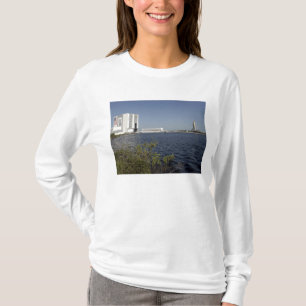 Viewed across the basin, Space Shuttle Atlantis T-Shirt