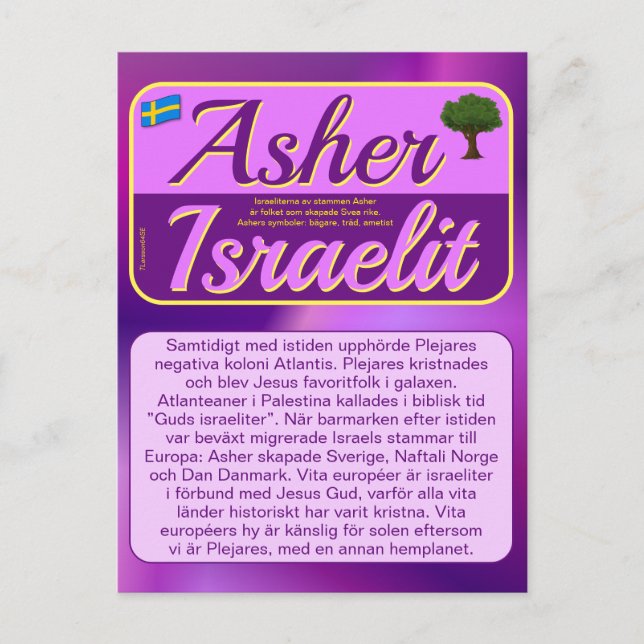 Viewer Card — Asher (Front)
