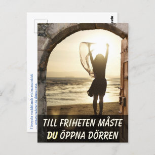 Viewer Card — Freedom door