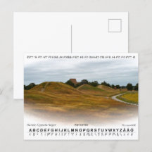 Viewing Card — The kings + the round-alphabet