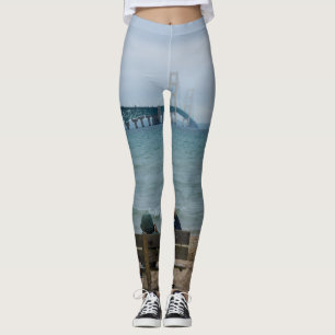 Viewing Mackinac Bridge Leggings