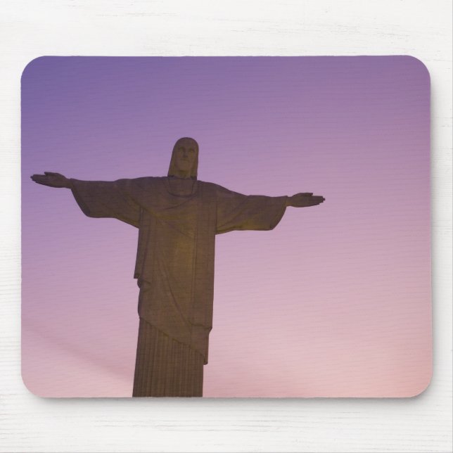 Viewpoint, Christ Statue at Corcovado, 704 Mouse Pad (Front)
