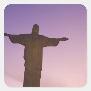 Viewpoint, Christ Statue at Corcovado, 704 Square Sticker