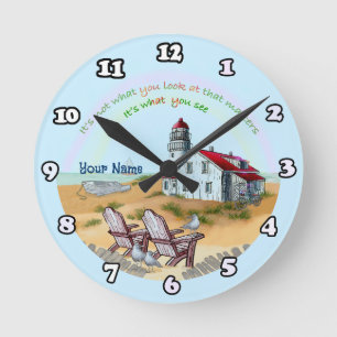 Viewpoint  Lighthouse clock 
