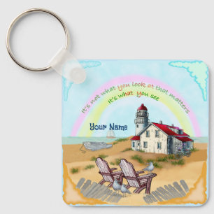 Viewpoint Lighthouse Keychain
