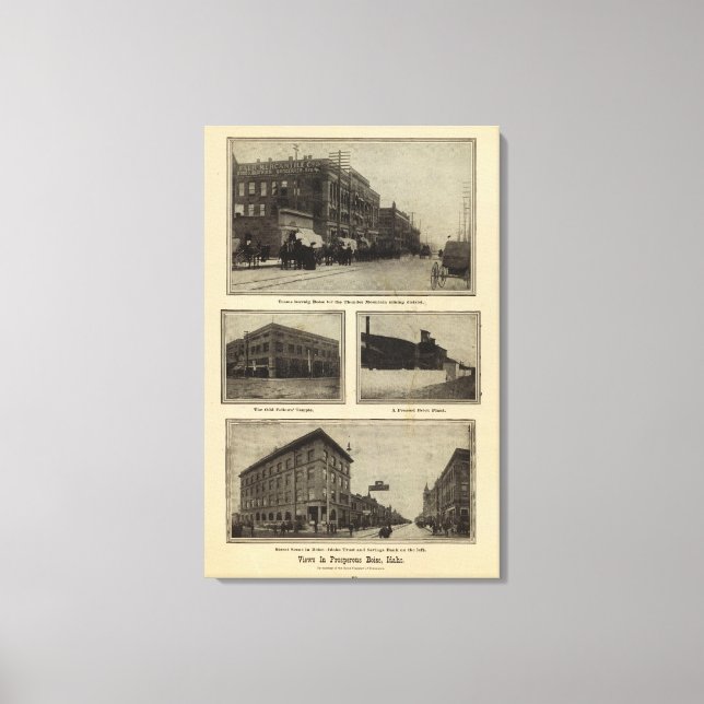 Views, Boise, Idaho Canvas Print (Front)