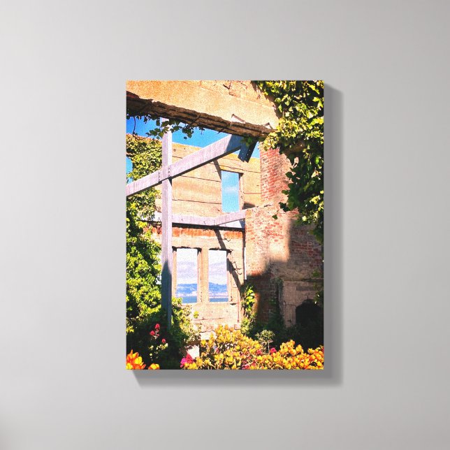 Views from Alcatraz Island  Canvas Print (Front)
