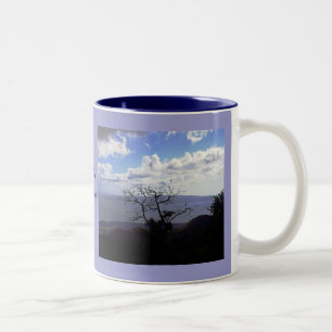 Views from Maui Two-Tone Coffee Mug